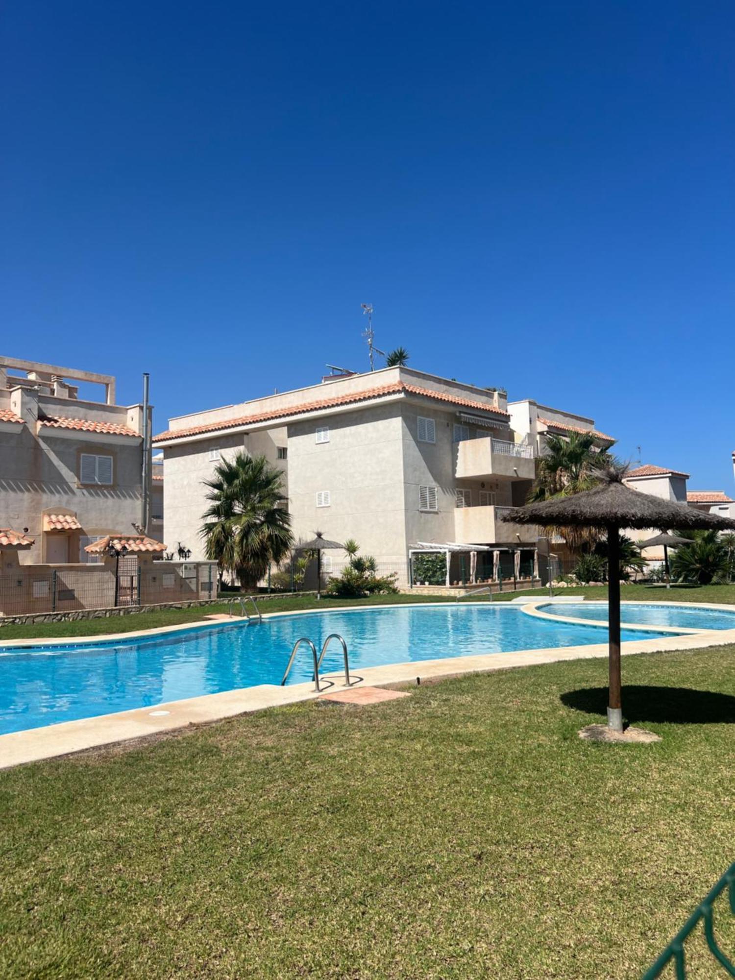 Piso Con Ac, Piscina Y Pista De Padel Y Tenis En Águilas Eksteriør bilde